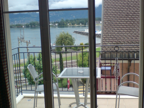 le grand large balcony and view